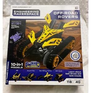 Thames & Kosmos Engineering Makerspace Off-Road Rovers,-NEW, SEALED, (HTF)